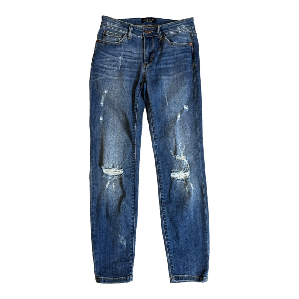 Judy Blue Relaxed Fit Distressed Jeans size 5/27